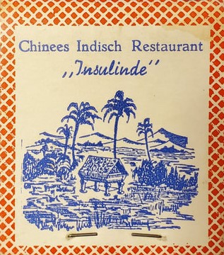 Restaurant Insulinde Luciferboekje