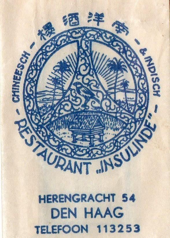 Restaurant Insulinde suikerzak